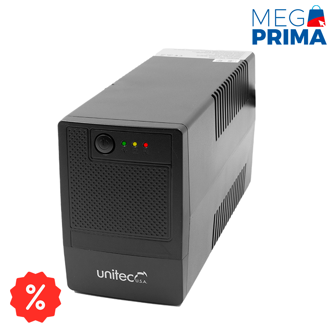 UPS INTERACTIVA 1200 LED 800VA UNITEC