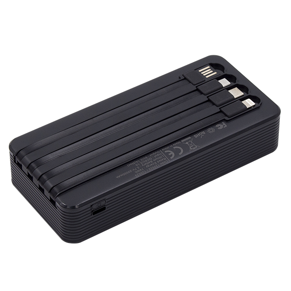 POWER BANK 20.000 MAH NEGRO PWB 118 - Unitec USA B2C