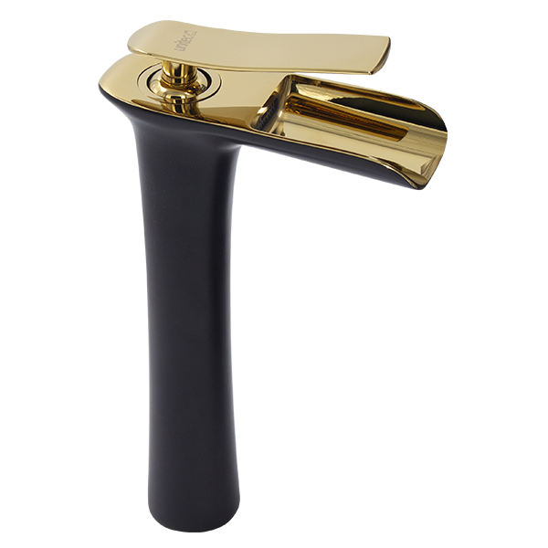 LLAVE LAVAMANOS CANO CASCADA NEGRA MONOCONTROL UNITEC Unitec USA B2C