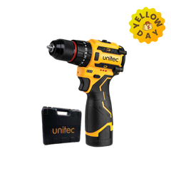 TALADRO INALAMBRICO 16.8V UNITEC + 2 BATERIAS
