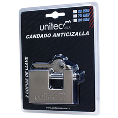 CANDADO ANTICIZALLA 60mm UNITEC